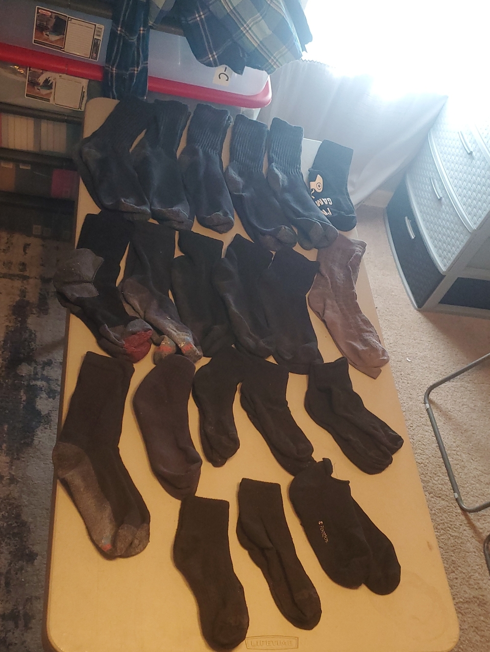 Men's Black and Brown Crew Socks Pack - Multipack Essentials
